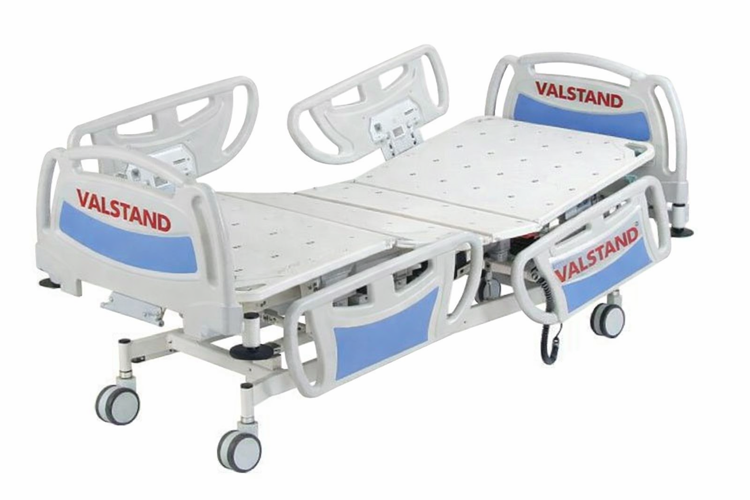 Electric ICU Bed with ABS Side Railings (4/3 Function)